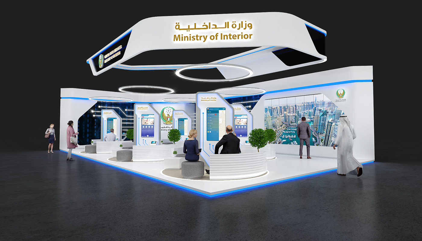 展會(huì)展臺(tái)設(shè)計(jì)案例