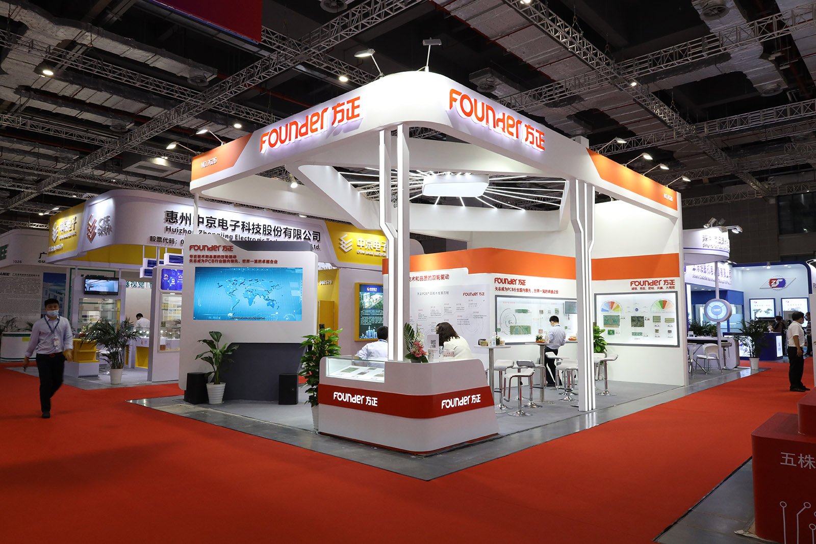 上海電子電路展展臺(tái)設(shè)計(jì)搭建