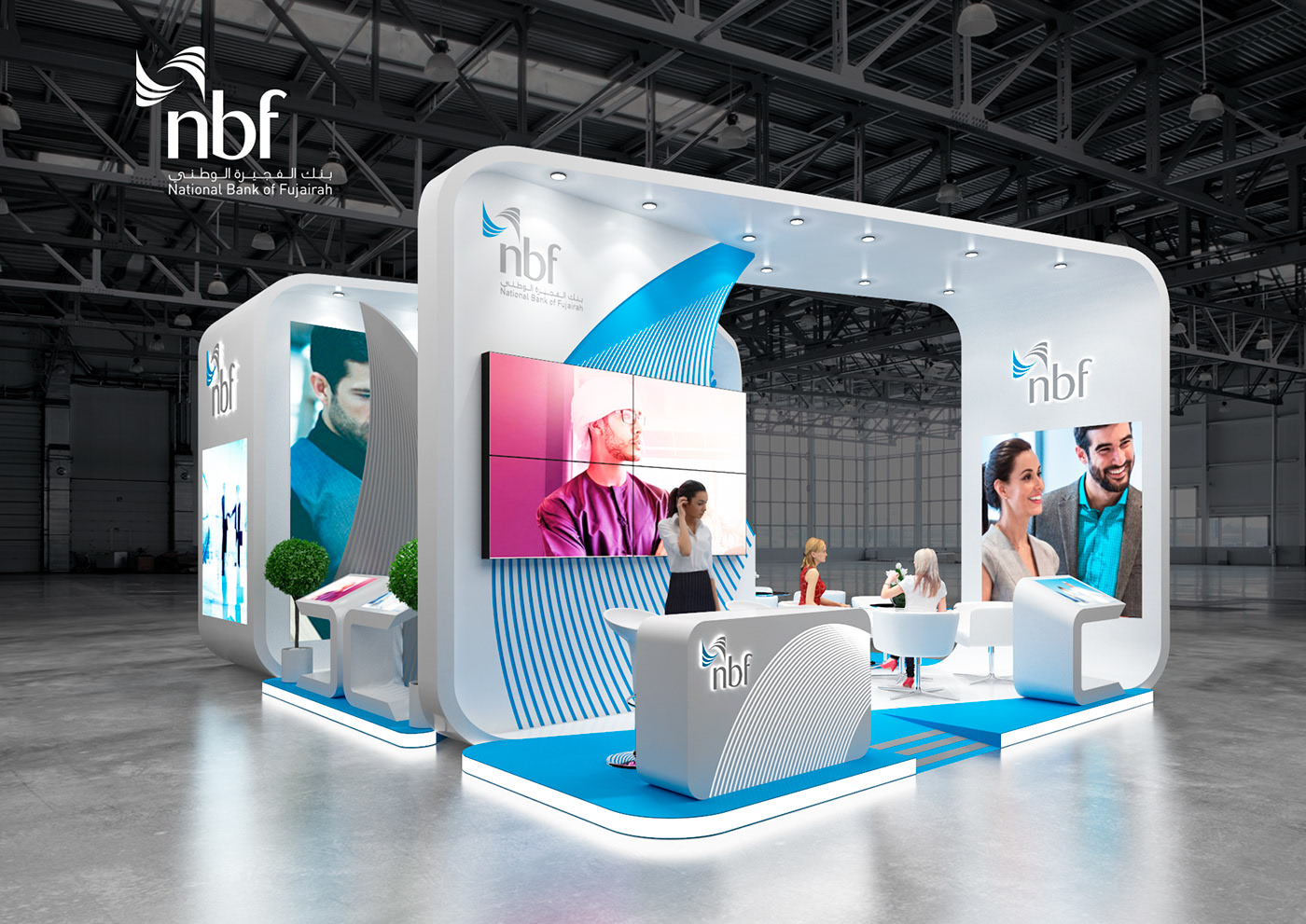 nbf展臺設(shè)計細(xì)節(jié)圖