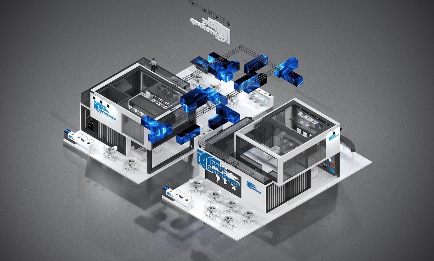 國(guó)外展覽展示展臺(tái)設(shè)計(jì)